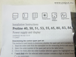 ENDRESS + HAUSER Elektronikmodul