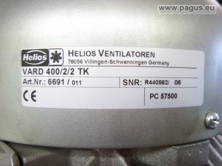 HELIOS Rohrventilator