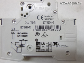 SIEMENS Leitungsschutzschalter