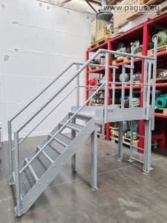 Zarges Plattformtreppe