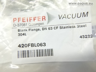 PFEIFFER VACUUM CF-Blindflansch