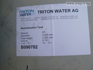 TRITON WATER Rundbehälter