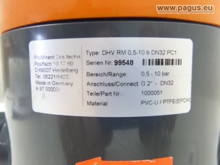 PROMINENT Druckhalteventil