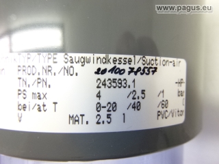 PROMINENT Saugwindkessel