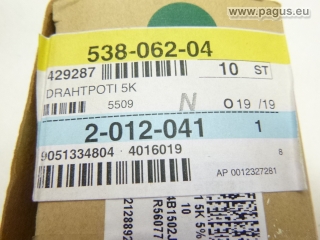 VISHAY Präzisions-Potentiometer