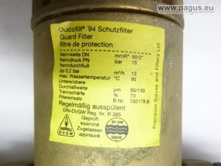 ZENNER Wasserzähler mit Schutzfilter