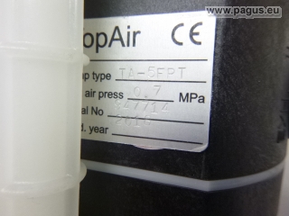 SPX Druckluftmembranpumpe