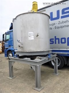 AKW Rundbehälter mit Rührwerk und Waage