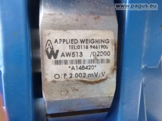 AKW Rundbehälter mit Rührwerk und Waage