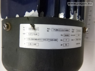 SONDERMANN Elektromotor mit Magnetkupplung