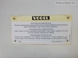 VOGEL Zentralschmierung
