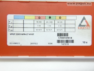 CERATIZIT Wendeschneidplatte