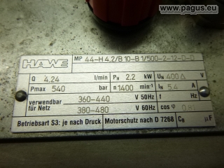 HAWE Hydraulikaggregat