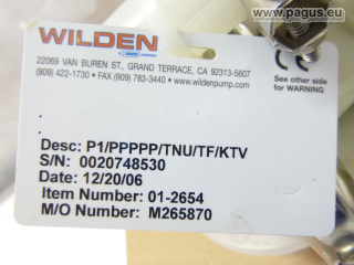 WILDEN Druckluftmembranpumpe