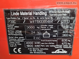 Linde Elektroschlepper