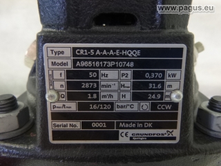 GRUNDFOS Inline-Pumpe