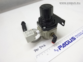 SMC Druckregler mit digitalem Präzisions- Druckschalter