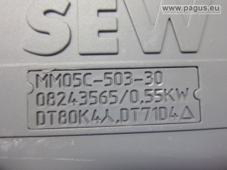 SEW Getriebemotor mit Bremse