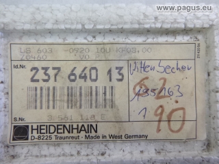 Enkoder liniowy w obudowie HEIDENHAIN