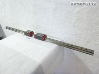 SCHNEEBERGER Linearführungswagen mit Schiene