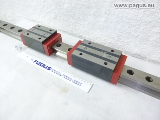 SCHNEEBERGER Linearführungswagen mit Schiene