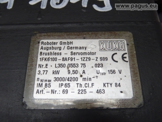 KUKA Servomotor mit Bremse
