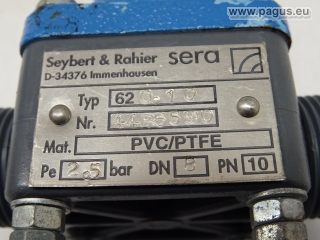 SERA diaphragm relief valve