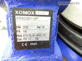 XOMOX CRANE Absperrklappe