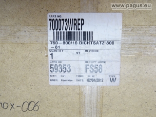 XOMOX CRANE Dichtsatz