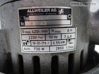ALLWEILER Tauchpumpe