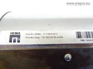 HEMA Rollbandabdeckung