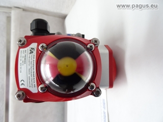 END-ARMATUREN Absperrklappe mit Schwenkantrieb