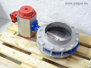 END-ARMATUREN Absperrklappe mit Schwenkantrieb