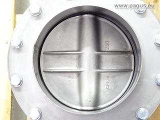 END-ARMATUREN Absperrklappe mit Schwenkantrieb