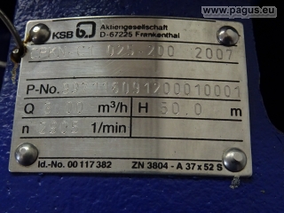 KSB Chemie-Normpumpe