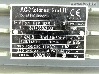 AC - MOTOREN Elektromotor