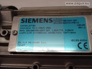 SIEMENS Getriebemotor