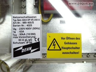 DEHN Netzanschaltkasten