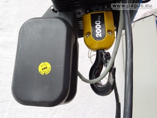 PFAFF Kettenzug mit Elektrofahrwerk