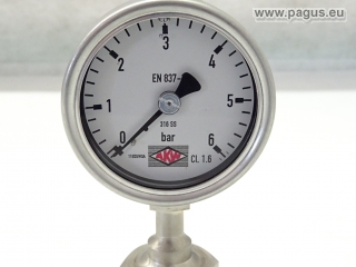 WIKA Membrandruckmittler mit Manometer