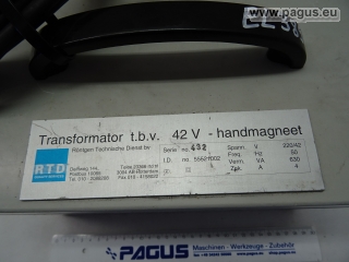 RTD Mobiler Trenntransformator