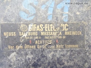 GIFAS Mobiler Trenntransformator