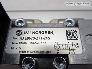 NORGREN Pneumatikzylinder mit Steuerventil