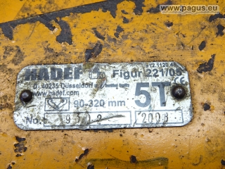 HADEF Trägerklemme