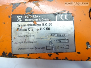 PLANETA Trägerklemme