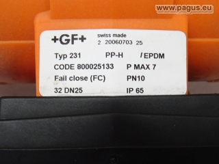+GF+ Pneumatischer Schwenkantrieb