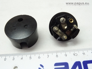 EAW Kleinspannungs - Steckdose + Stecker