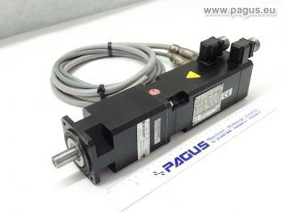 HAUSER Servomotor mit Getriebe und Bremse