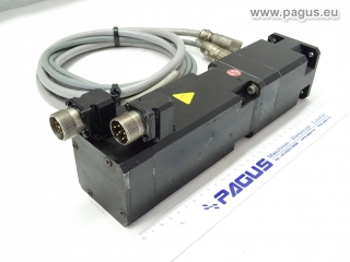 HAUSER Servomotor mit Getriebe und Bremse
