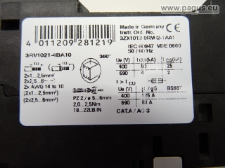 SIEMENS Motorschutzschalter